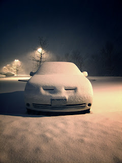 Snowed In Car