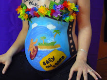 Pregnant Belly Painting Art