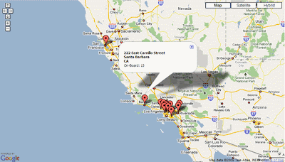google maps location