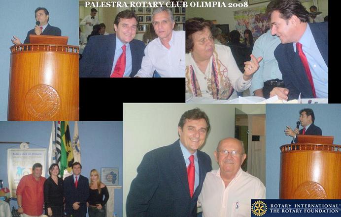 Palestra Rotary Club Olimpia - Pré Lançamento do Livro.