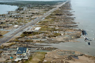 The Texas Gulf waterfront at Gilchrist