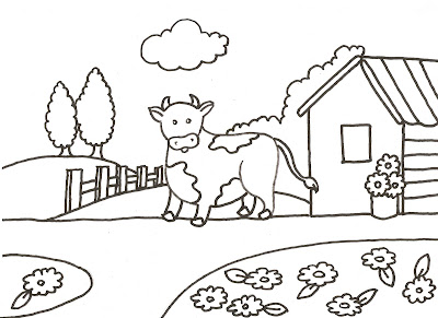 Dibujos gratis para imprimir y colorear de vacas 圖片, 上色 Dibujos gratis para imprimir y colorear de vacas 圖片, 上色