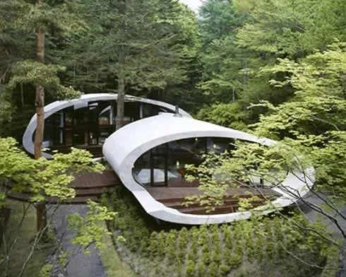 Shell House in Karuizawa