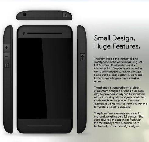 Palm Peak – Sprint 4G Design thinnest sliding phone Seen On www.coolpicturegallery.us Palm Peak – Sprint 4G Design thinnest sliding phone Seen On www.coolpicturegallery.us