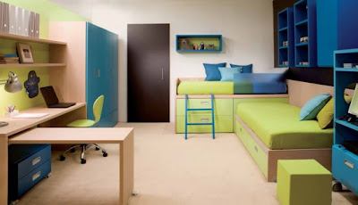 Cool Bedroom Designs Ideas for Two Children