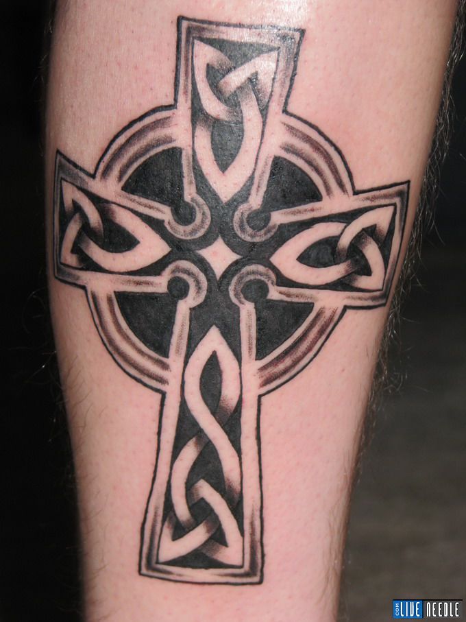 Amazing Celtic Cross Tattoo For Back Celtic Cross Tattoo