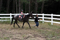 Sophia Trotting on Lacey