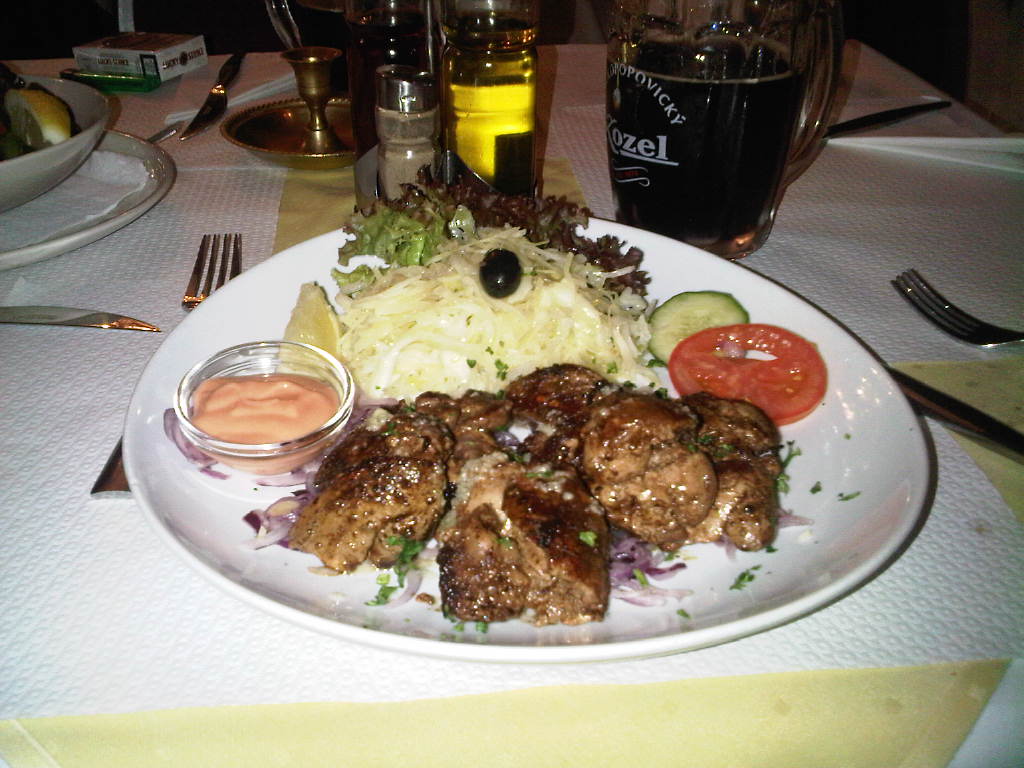 Dining In Prague Chicken Liver And Dumplings Girl From The Barrio