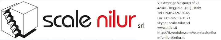 Scale Nilur Produzione scale, scale a chiocciola, scale a giorno, scale a rampa, scale per interni