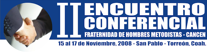 II Encuentro Conferencial de Hombres Metodistas 08