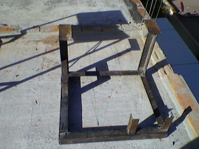 Proyecto escalera exterior alternada