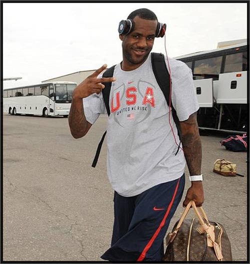 lebron james louis vuitton bag