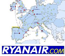 Vuelos directos Ryanair a: