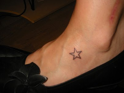 nautical star tattoos on foot. Star Tattoos On Foot Picture 3