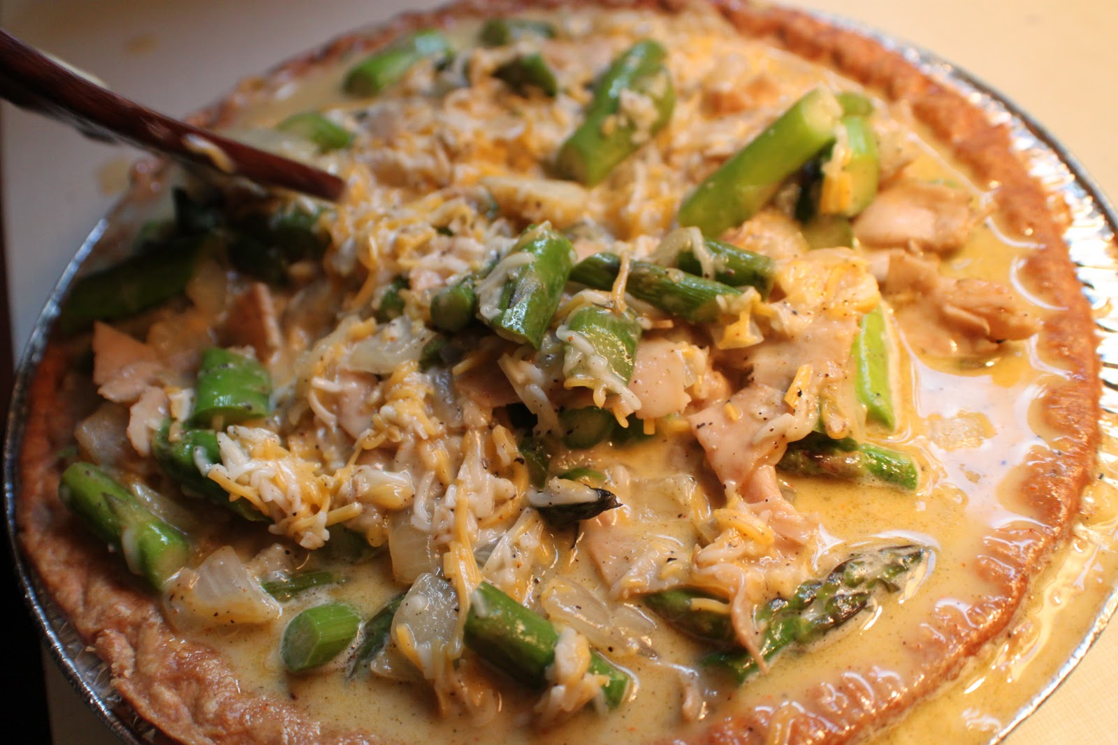 Asparagus Onion Quiche Clearly Delicious