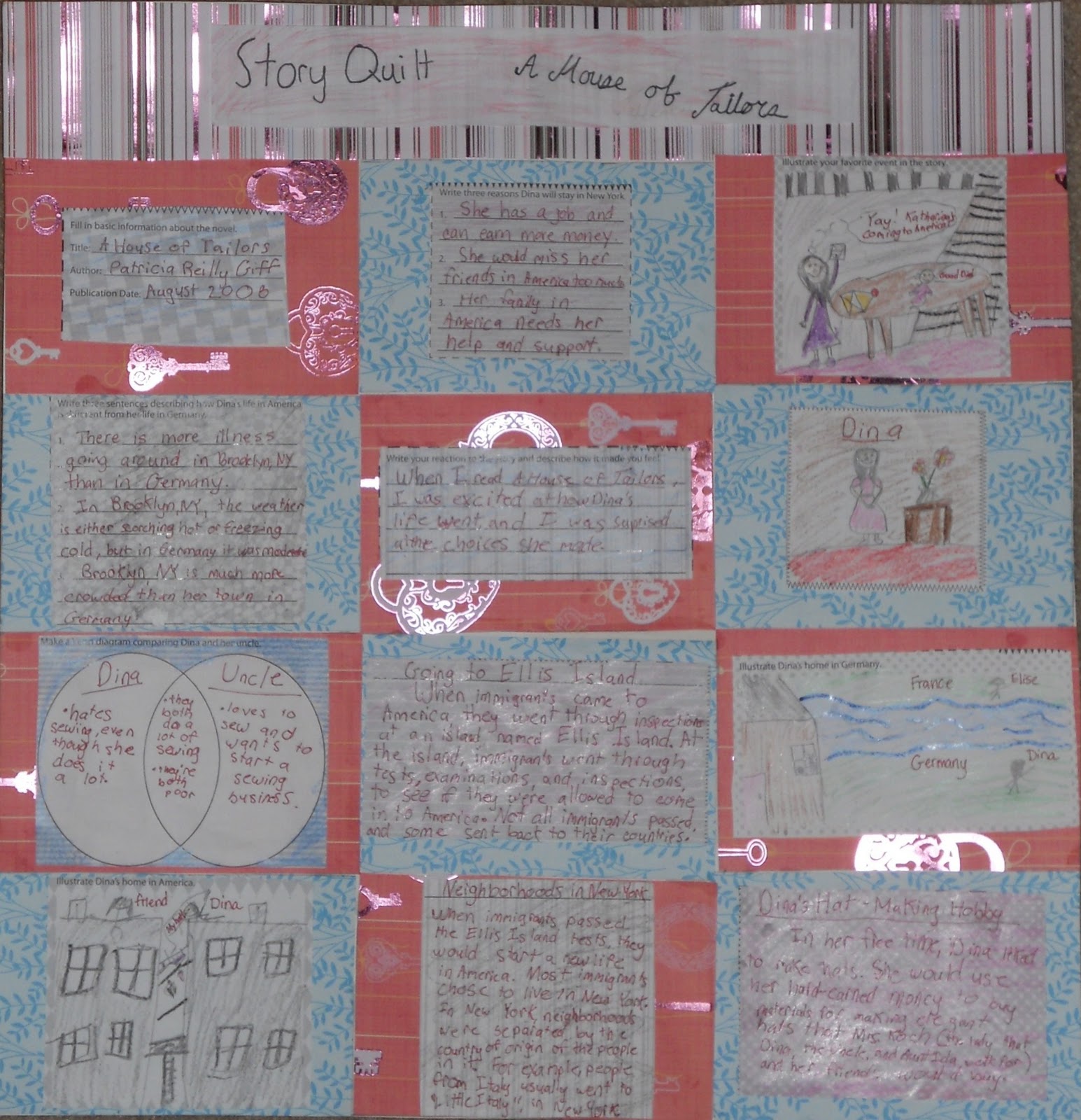 story quilt book report lost persons homeschool better than book reports story quilt book report lost persons homeschool better than book reports