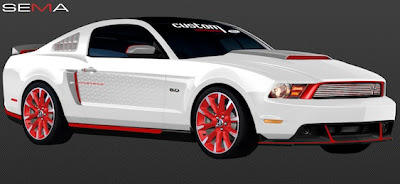 MustangbyFVehicleP 2010 SEMA Preview Mustang Boss 302 with 9 Customized Ford Mustangs