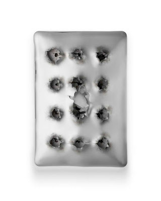 Apple products destroyed for the