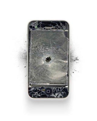 Apple products destroyed for the