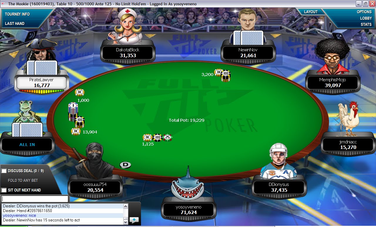 Full tilt poker freeroll schedule
