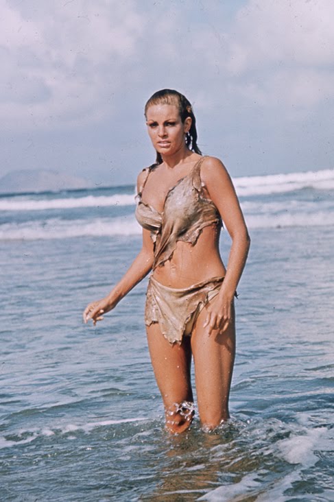 Raquel welch cavewoman bikini Multiple dick facial
