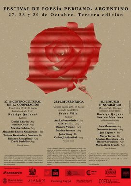 Borrador Editores presente en Festival de Poesía Peruano-Argentino
