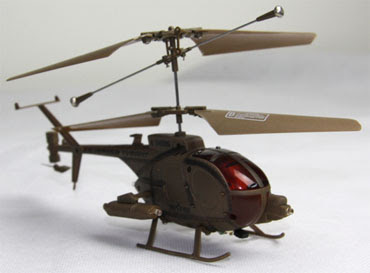 Infrared Mini Helicopter With Flashing Light View