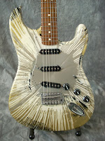 Fender Stratocaster Splatter Silver