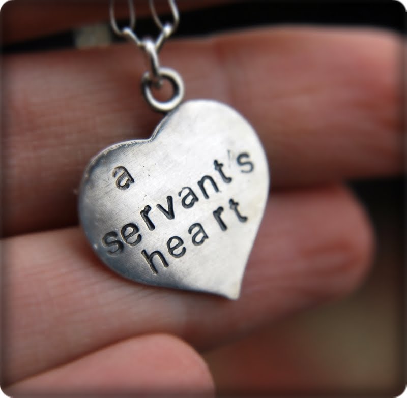 bijougirl etc. The servant's heart