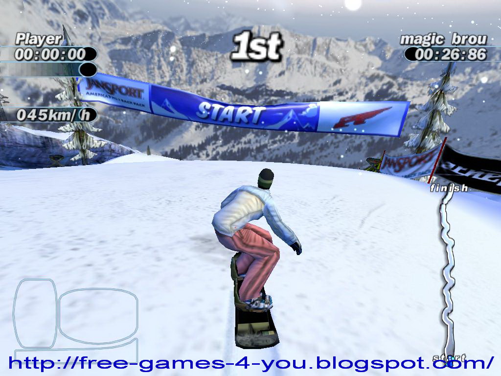 Free Games 4 You Supreme Snowboarding ( Portable )