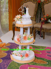 Fondant Wedding cake