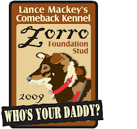 Lance Mackey Zorro