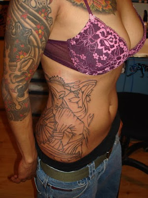 japanese tattoos pictures. Amazing Girl Japanese Tattoo