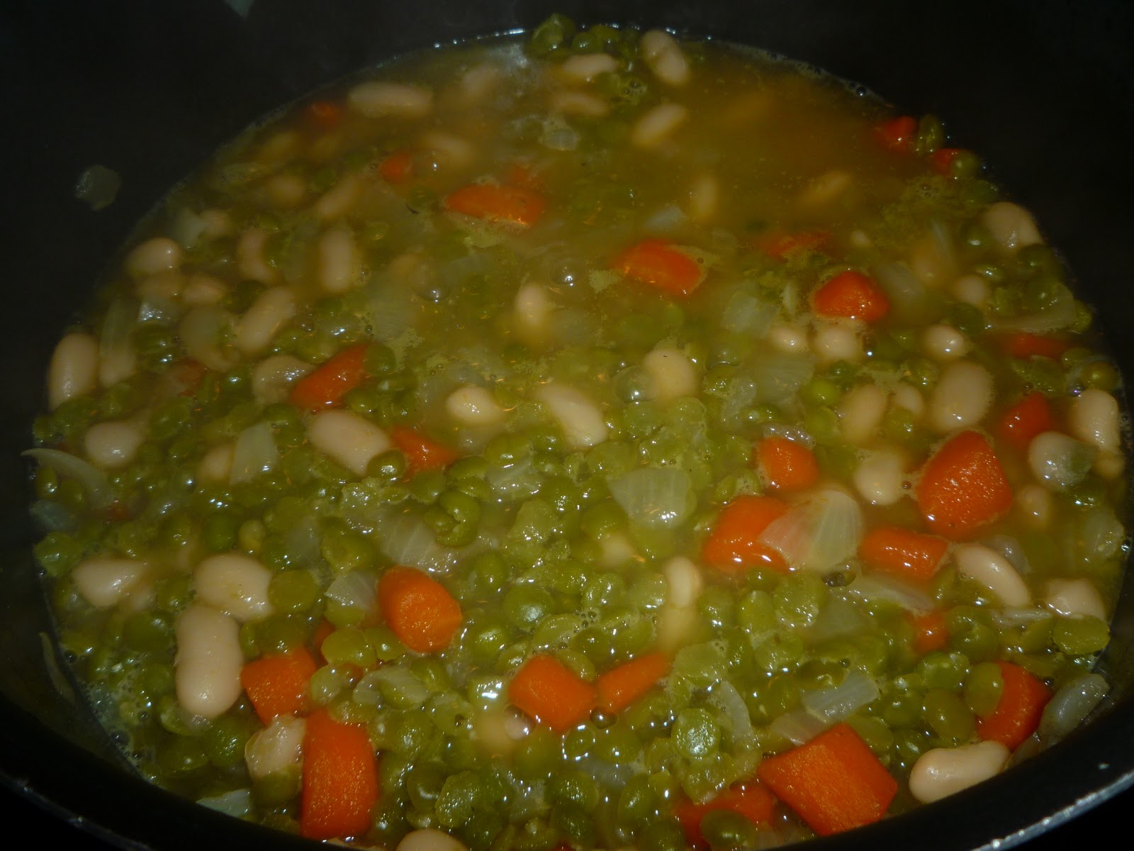 What's Baking in the Split Pea, Carrot, and Cannellini