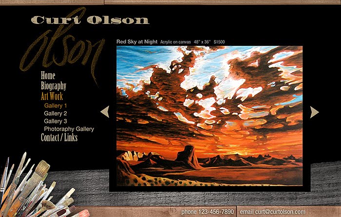Fine Art Websites