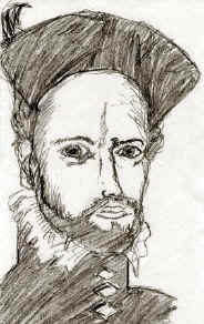 Hernan Cortes Cartoon