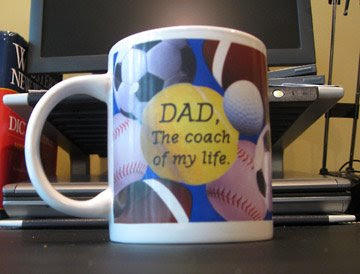 dad coach of my life mug