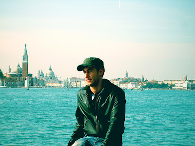I think this guy's Italian, but I'm not sure. He's cute, though. All men are cute. Until you get to know them.