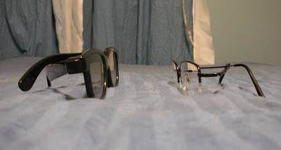 If you stare long enough into the 3-D glasses, the 3-D glasses stare into you.