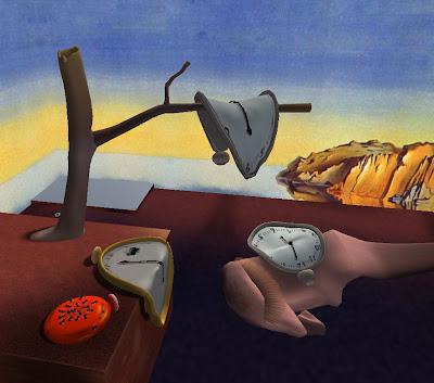 Dali Dripping Clocks