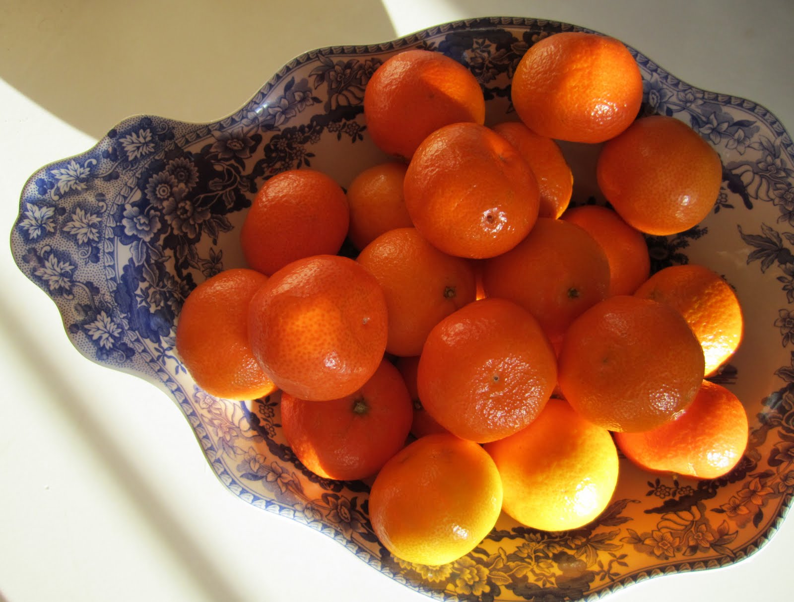 ...the sight of morning... oranges are not the only fruit