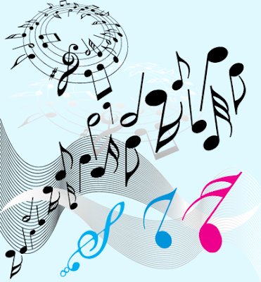Free Music Music on Music Vector Design Elements With Notelines And Keynotes