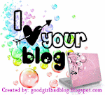 I love your blog.