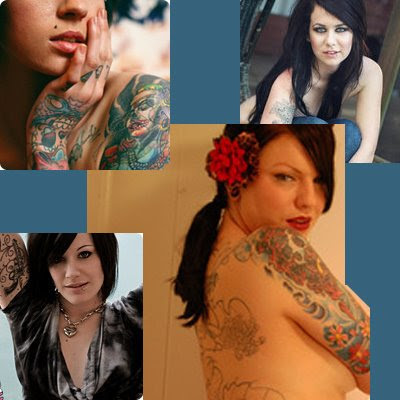pinups atuais tatuadas