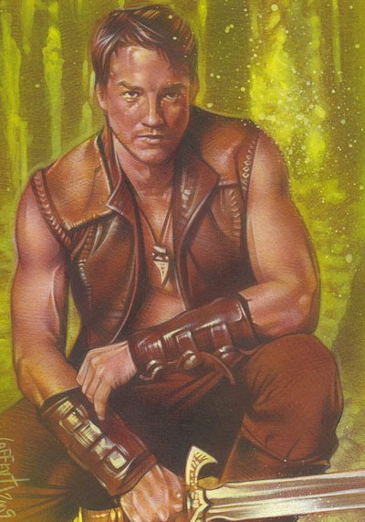 Return to gallery Craig Horner as Richard Cypher, ACEO Sketch Card by Jeff Lafferty
