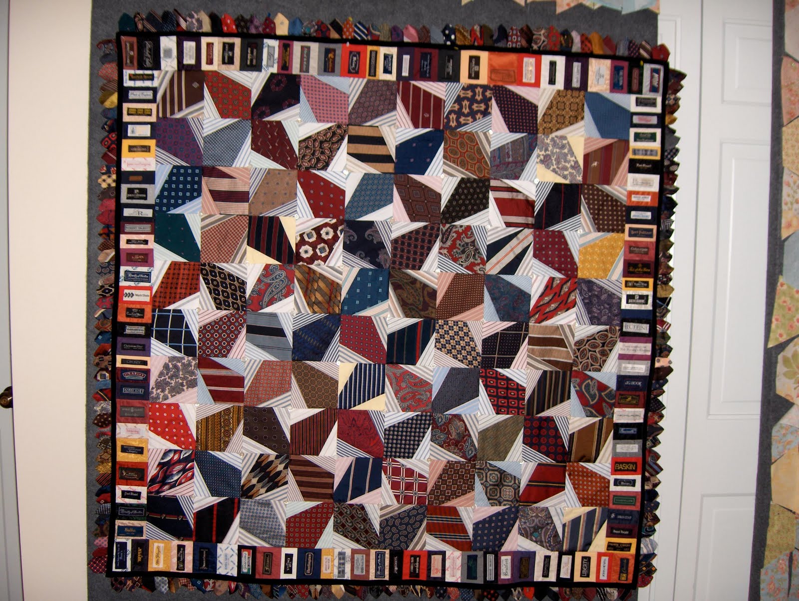 Silk Tie Quilt