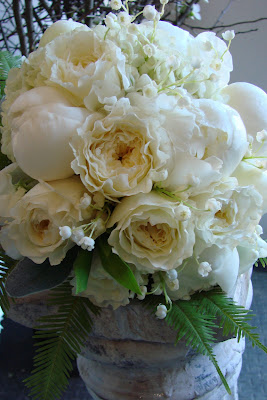 White Hydrangea Quicksand And Eskimo Roses Rose Flowers Hydrangea