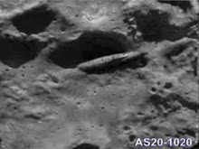 Foto de Lunar de la NASA con una supuesta nave