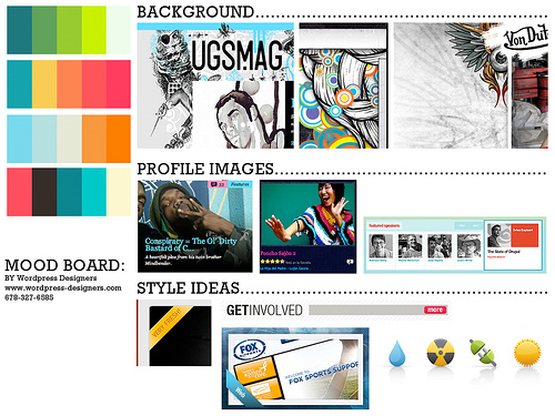 Moodboards Web Design