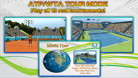 First Person Tennis World Tour screen